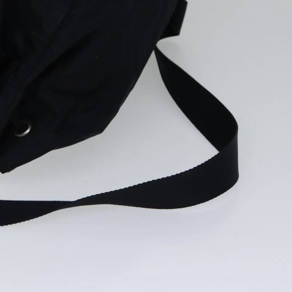 PRADA Shoulder Bag Nylon Black Silver Auth bs17600 - Picture 7 of 16